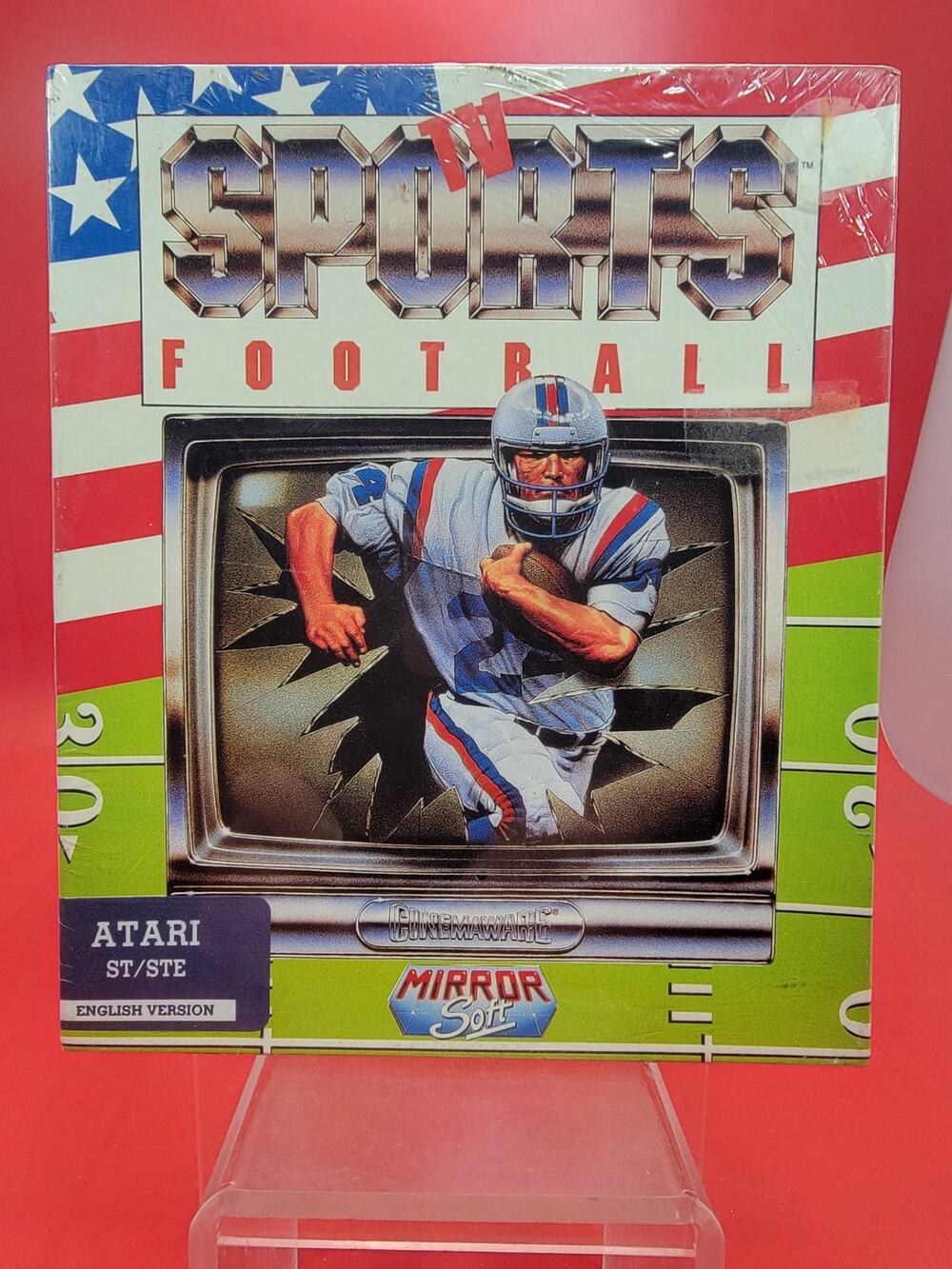 TV Sport Football 1988 Atari ST PC Game New Sealed Cinemaware